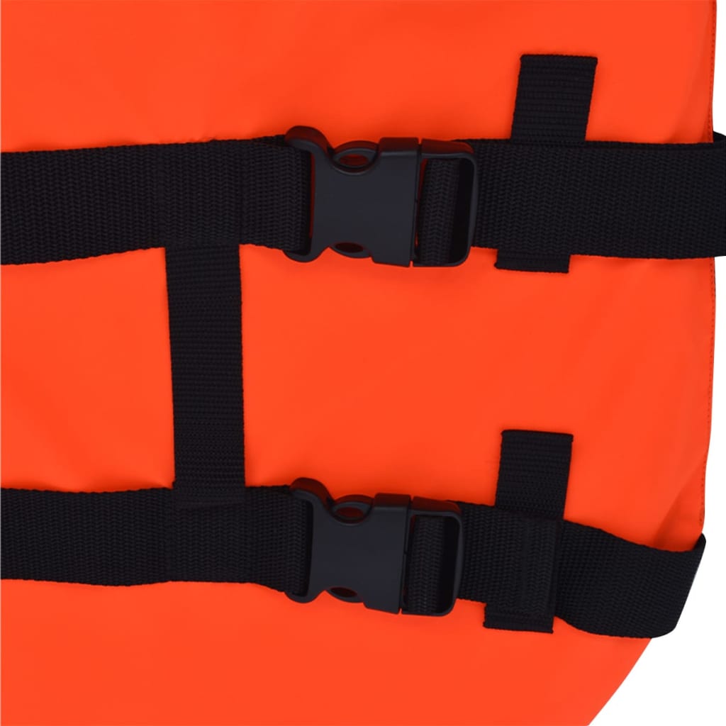 vidaXL Záchranná vesta pre psa, L, oranžová