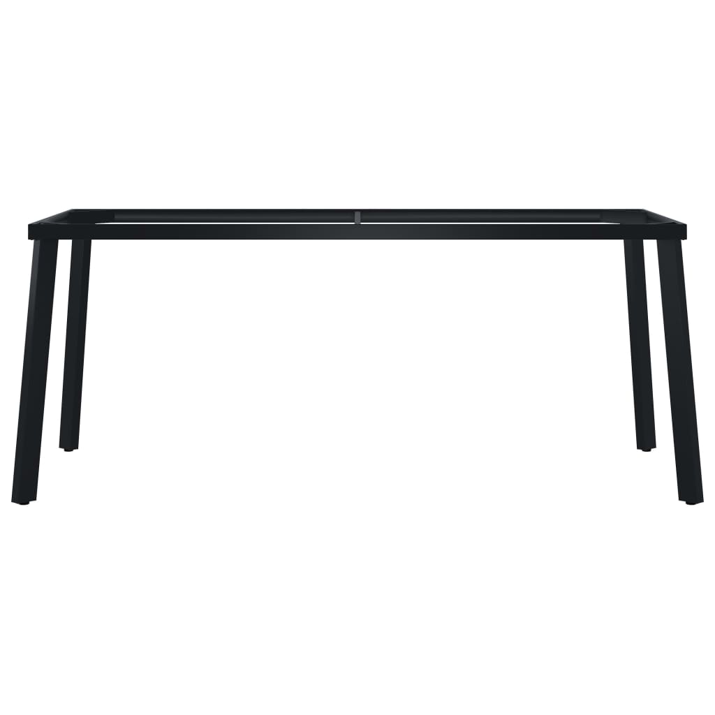 vidaXL Stolové nohy na jedálenský stôl, rám v tvare V 180x80x72 cm