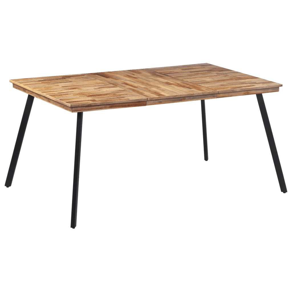 vidaXL Jedálenský stôl 169x98,5x76 cm tíkové masívne drevo