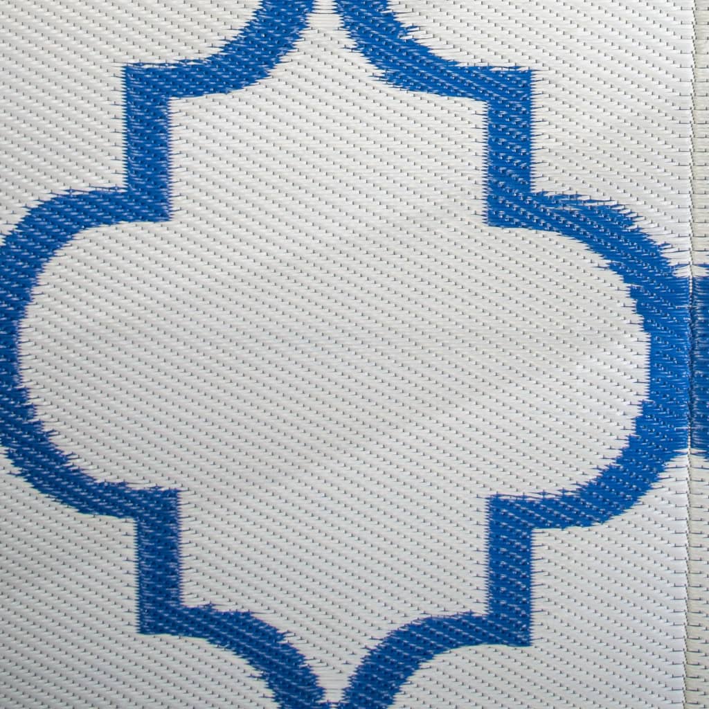 Bo-Camp Vonkajší koberec Chill mat Casablanca 2,7x2 m L, modrý