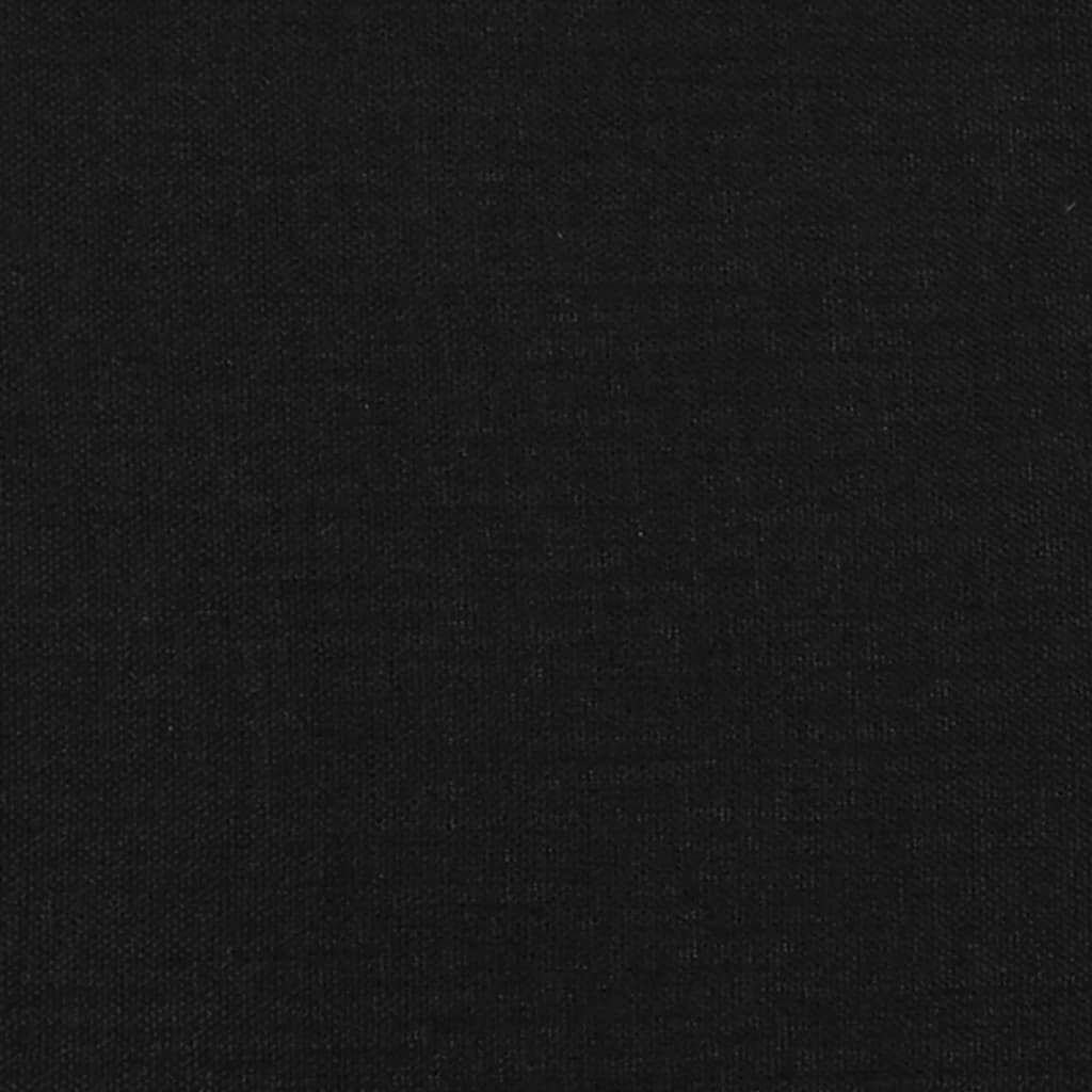 vidaXL Posteľný rám čierny 80x200 cm látka