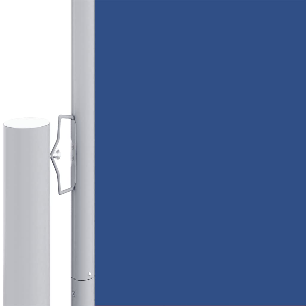 vidaXL Zaťahovacia bočná markíza modrá 220x600 cm