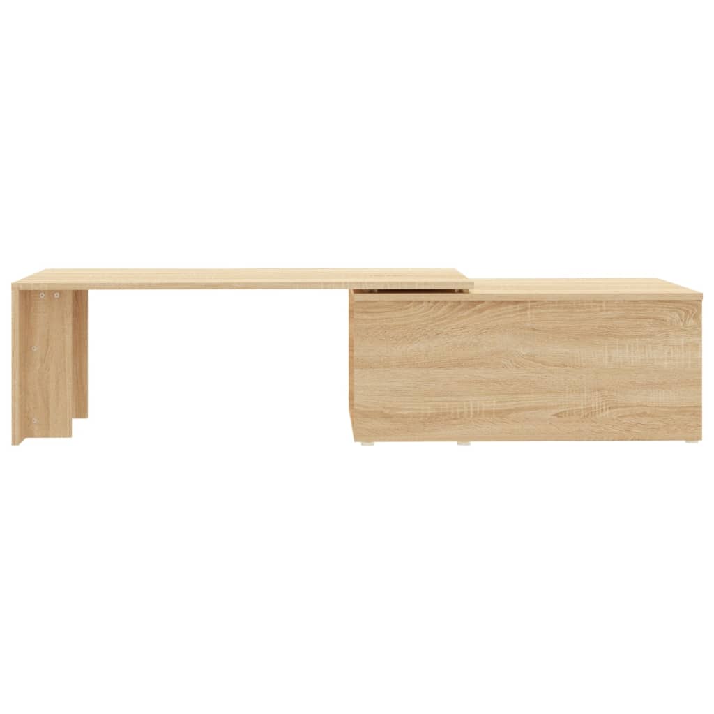 vidaXL Konferenčný stolík dub sonoma 150x50x35 cm drevotrieska