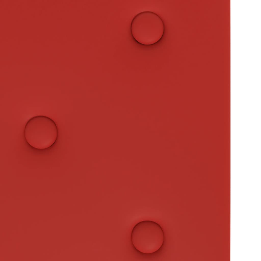 vidaXL Nástenné panely 12 ks vínovočervené 90x30 cm umelá koža 3,24 m²