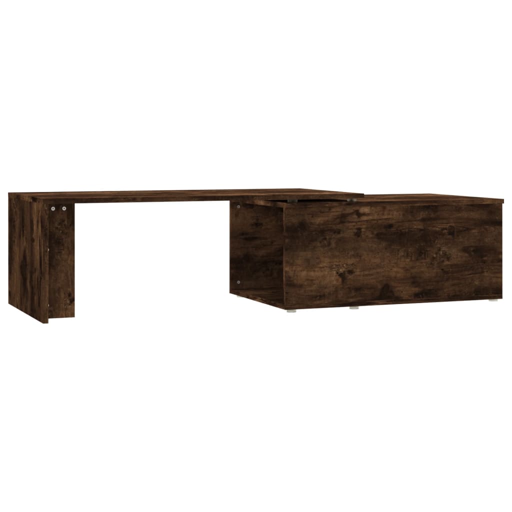 vidaXL Konferenčný stolík dymový dub 150x50x35 cm spracované drevo