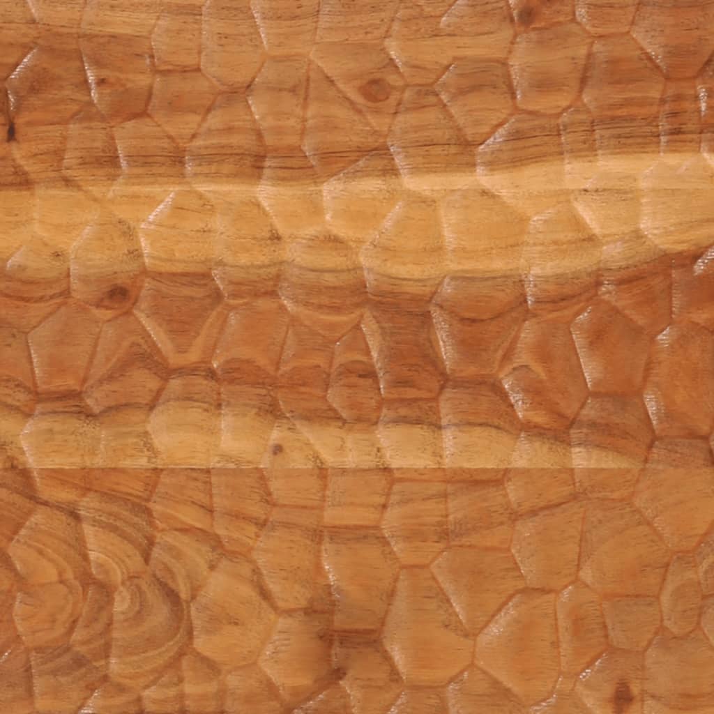vidaXL Bočná skrinka 80x33x75 cm masívne akáciové drevo