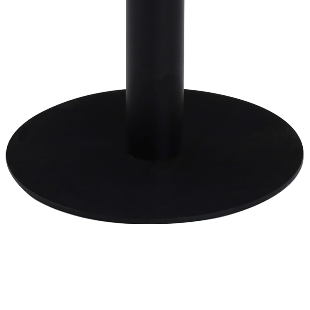 vidaXL Bistro stolík tmavohnedý 50 cm MDF