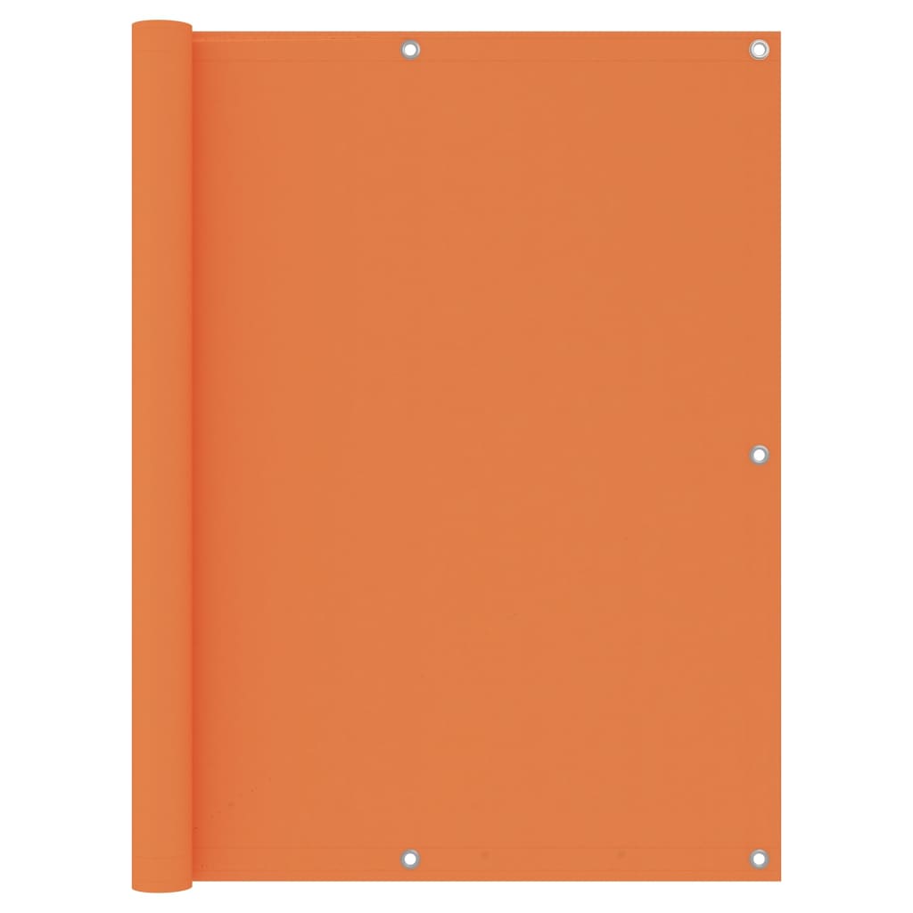 vidaXL Balkónová markíza, oranžová 120x500 cm, oxfordská látka