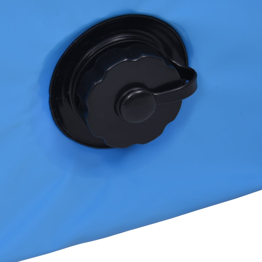 vidaXL Skladací bazén pre psov modrý 80x20 cm PVC