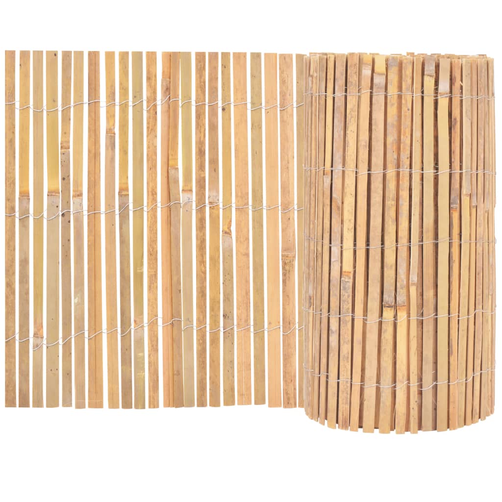 vidaXL Bambusový plot 1000x50 cm