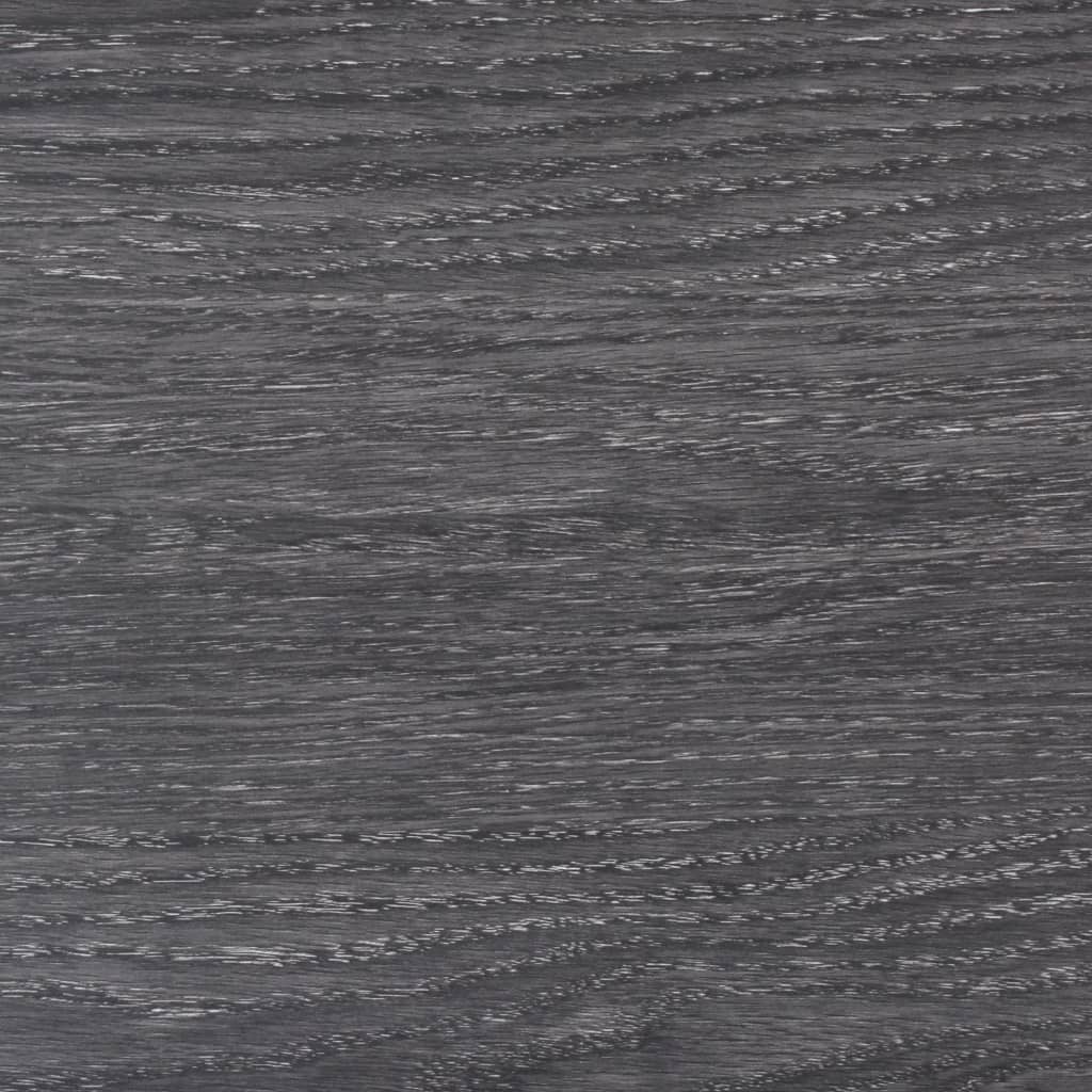 vidaXL Samolepiace podlahové dosky z PVC 5,02 m², 2 mm, čierna a biela