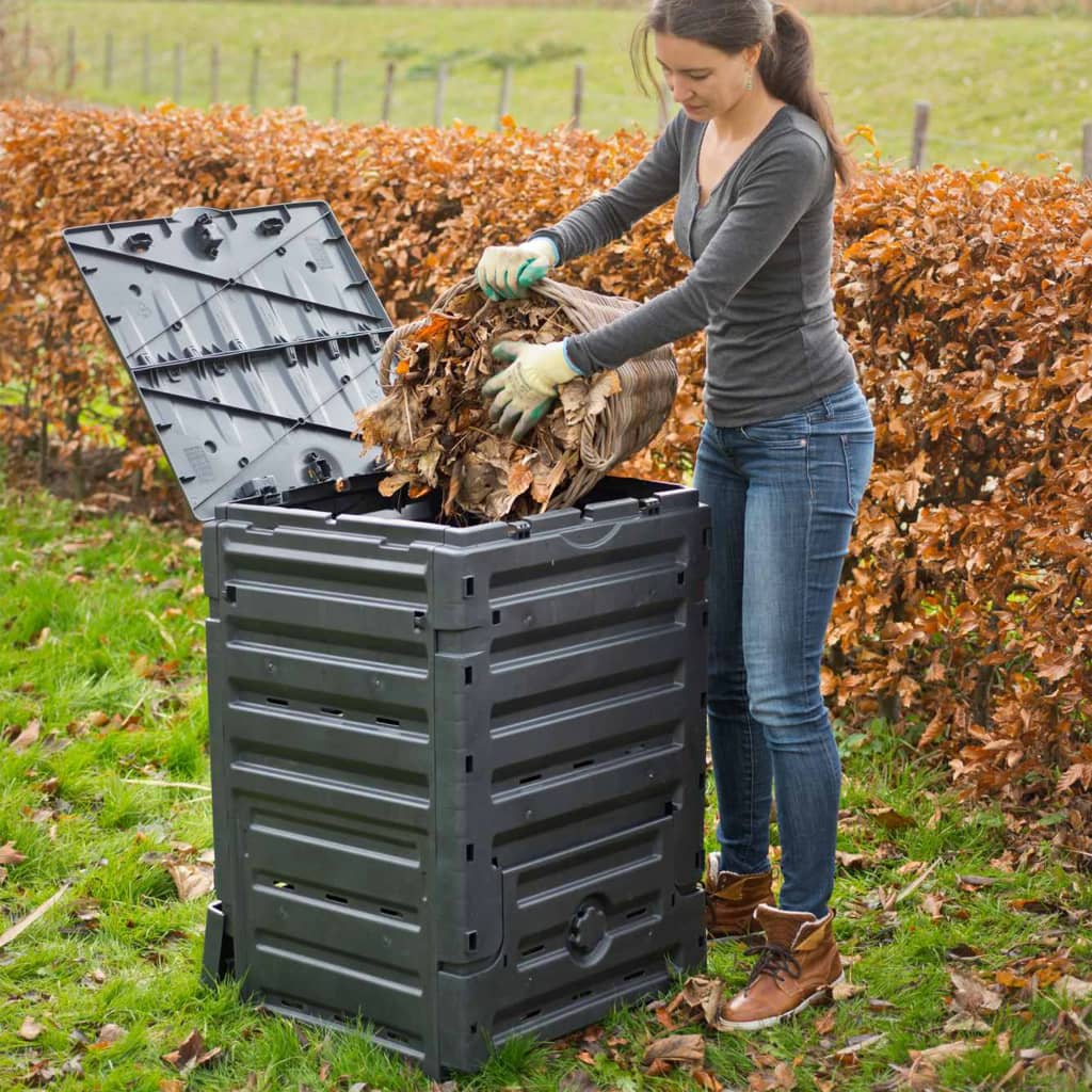Nature Kompostér 300 l, čierny