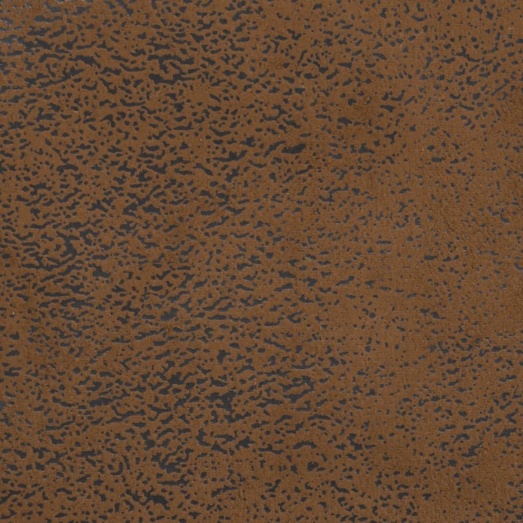 vidaXL Lavička s operadlom hnedá 120x62x75,5 cm umelá semišová koža
