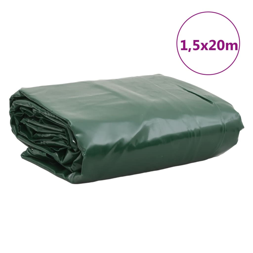 vidaXL Celta, zelená 1,5x20 m 650 g/m²