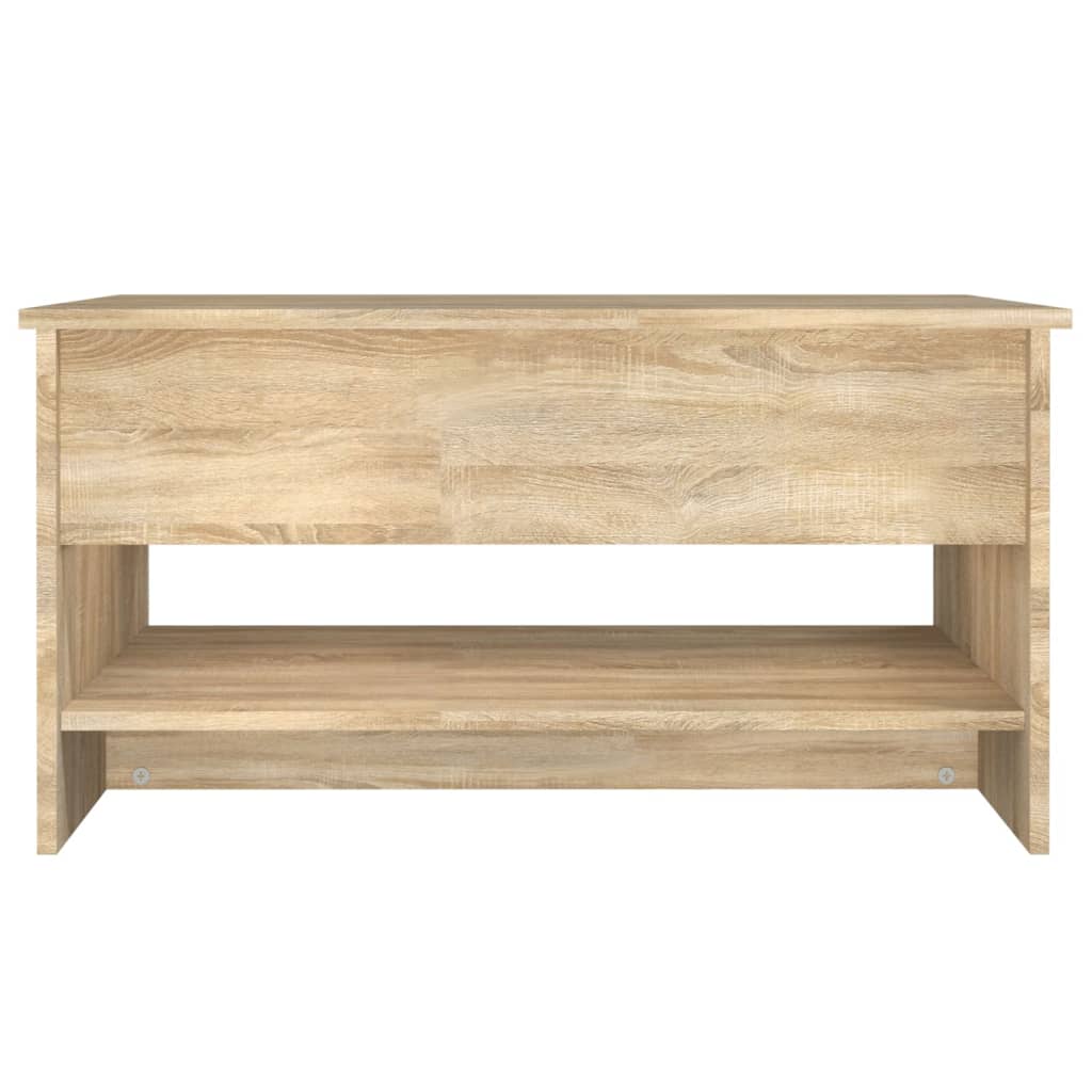 vidaXL Konferenčný stolík dub sonoma 80x50x40 cm spracované drevo