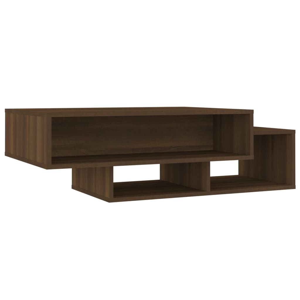 vidaXL Konferenčný stolík hnedý dub 105x55x32 cm spracované drevo