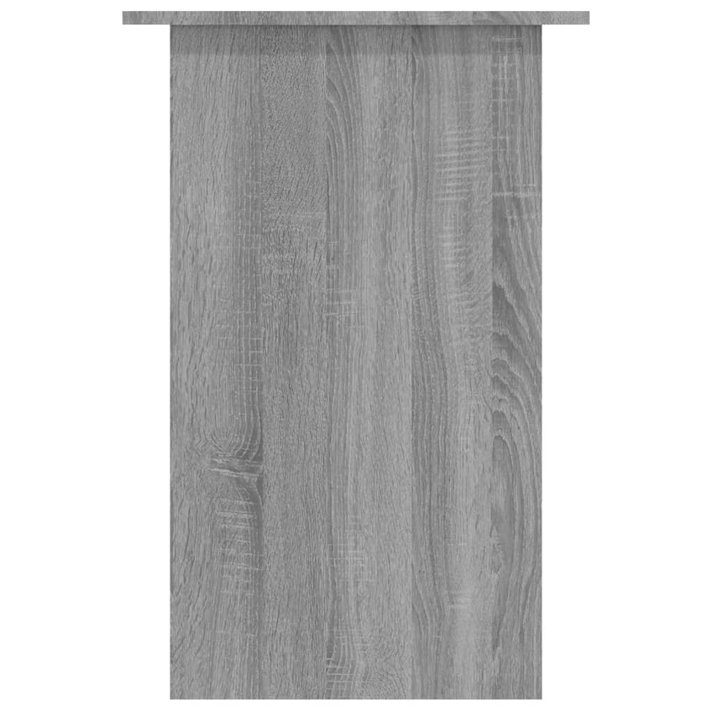 vidaXL Stôl sivý sonoma 90x50x74 cm spracované drevo