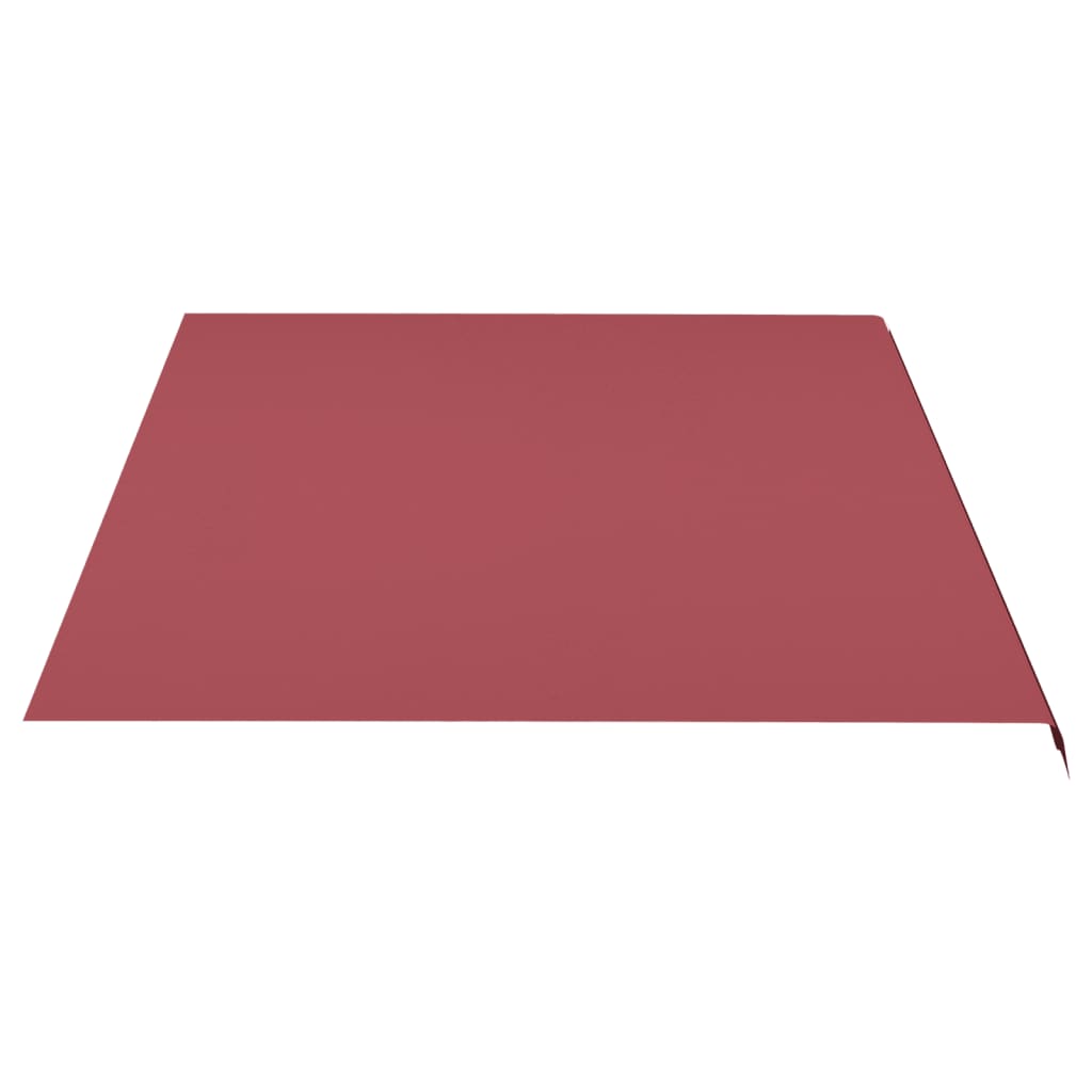 vidaXL Náhradná látka na markízu burgundská červená 5x3,5 m