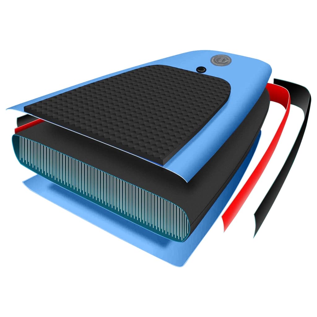 vidaXL Nafukovací Stand up paddleboard, morská modrá 300x76x10 cm