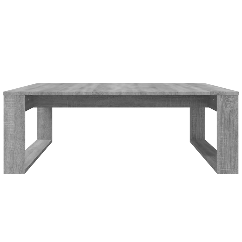 vidaXL Konferenčný stolík sivý sonoma 100x100x35cm spracované drevo