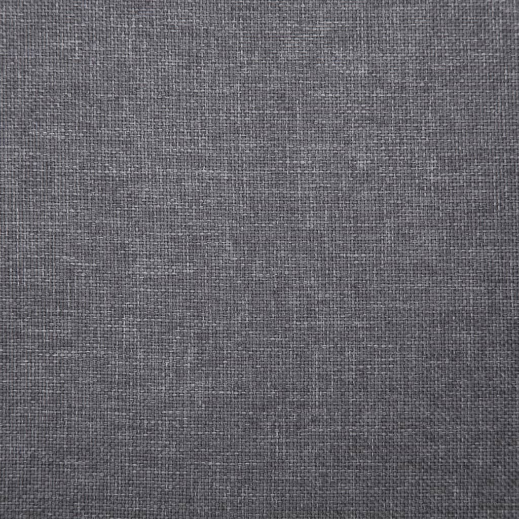 vidaXL Lavica 139,5 cm bledosivá polyester