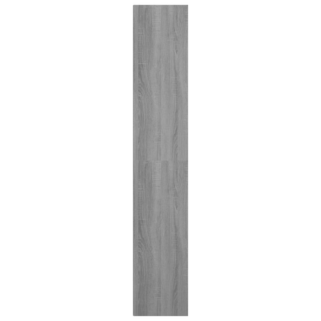 vidaXL Knižnica sivá sonoma 36x30x171 cm spracované drevo