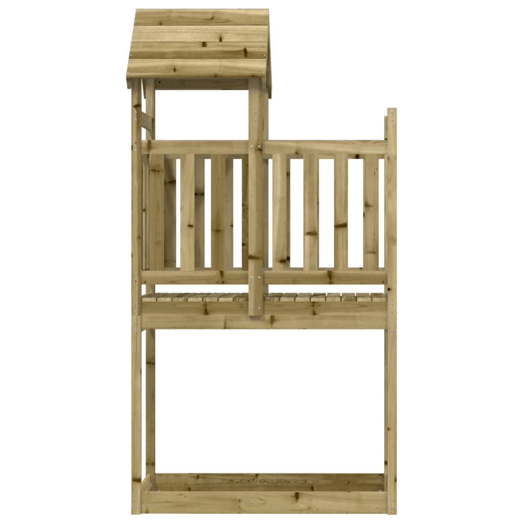 vidaXL Hracia veža 52,5x110,5x214 cm impregnované drevo borovica