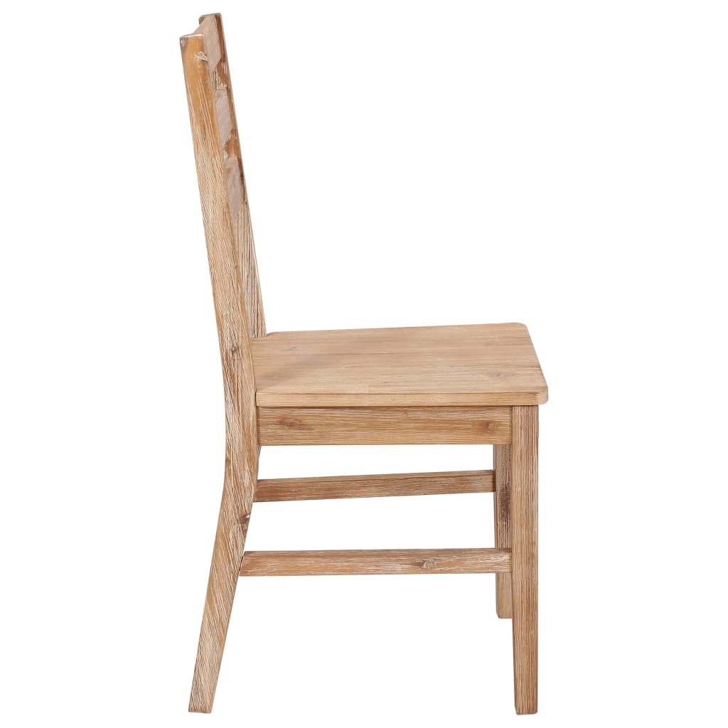 vidaXL Jedálenské stoličky 6 ks masívne akáciové drevo