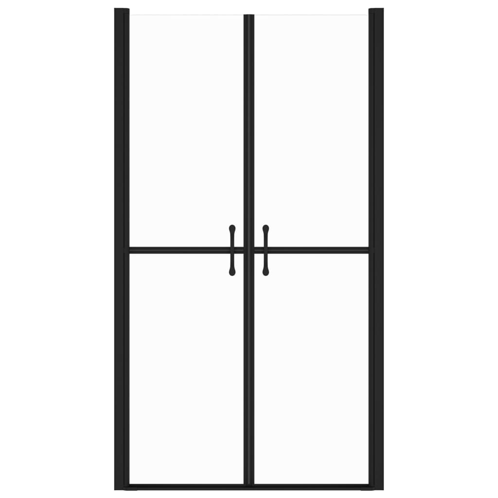 vidaXL Sprchové dvere priehľadné ESG (83-86)x190 cm