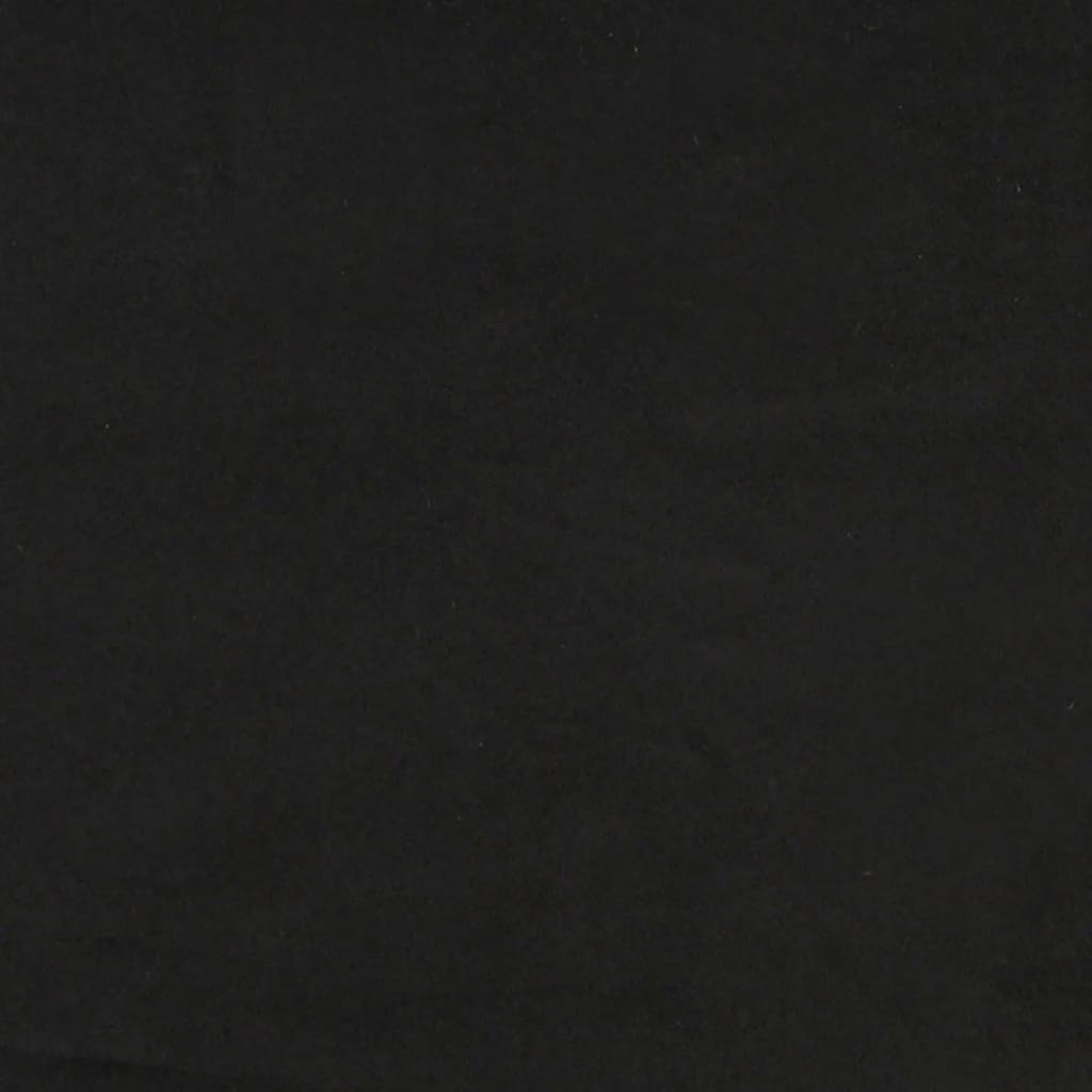 vidaXL Rozkladacia pohovka s opierkami rúk čierna zamat