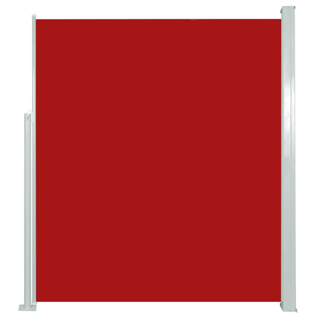 Bočná markíza na terasu/balkón 180x300 cm, červená