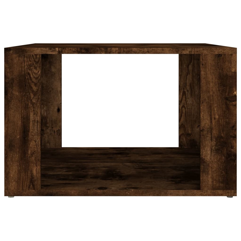 vidaXL Nočný stolík dymový dub 57x55x36 cm spracované drevo