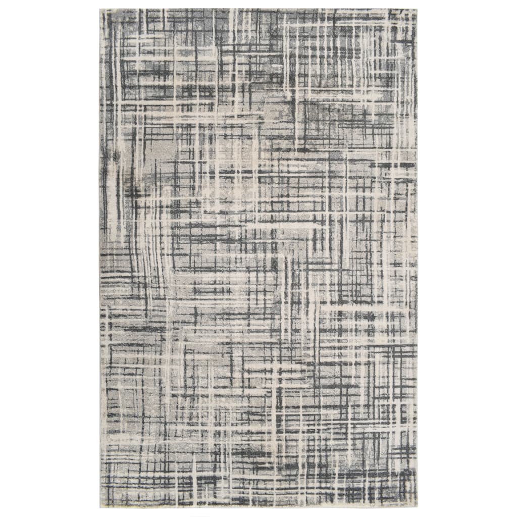 vidaXL Koberec s potlačou, béžový 80x150 cm, polyester