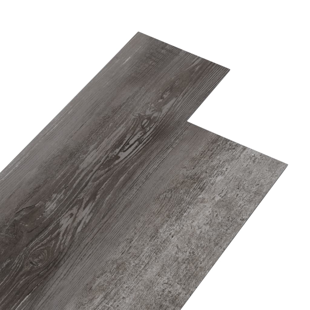 vidaXL Podlahové dosky z PVC 4,46m² 3 mm, samolepiace, pruhované drevo