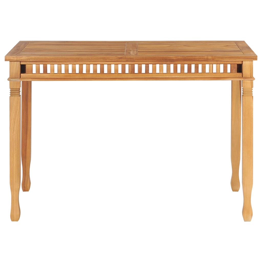 vidaXL Záhradný jedálenský stôl 120x65x80 cm tíkový masív