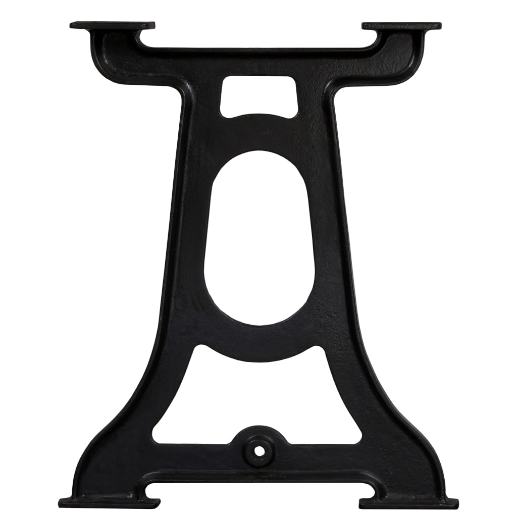 vidaXL Stolové nohy na jedálenský stôl 2 ks, rám v tvare Y, liatina