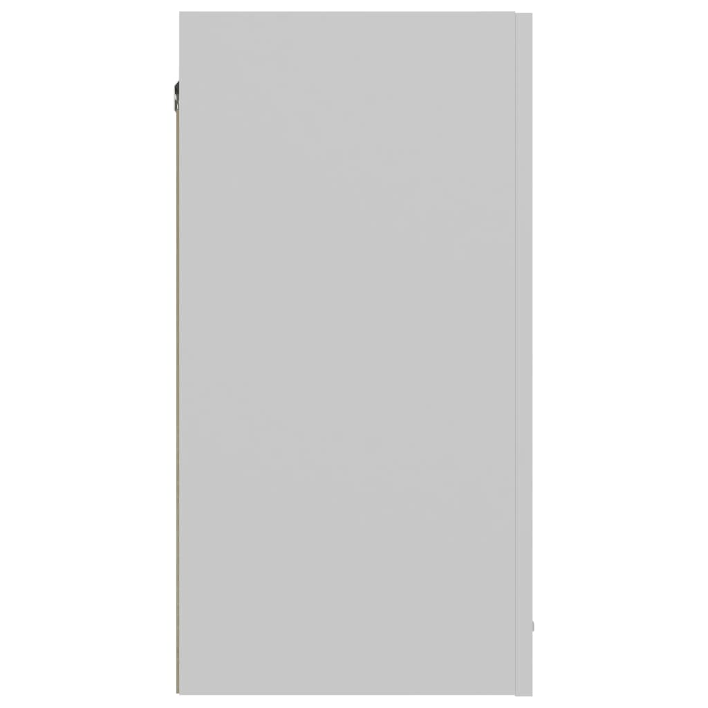 vidaXL Závesná skrinka, biela 60x31x60 cm, kompozitné drevo