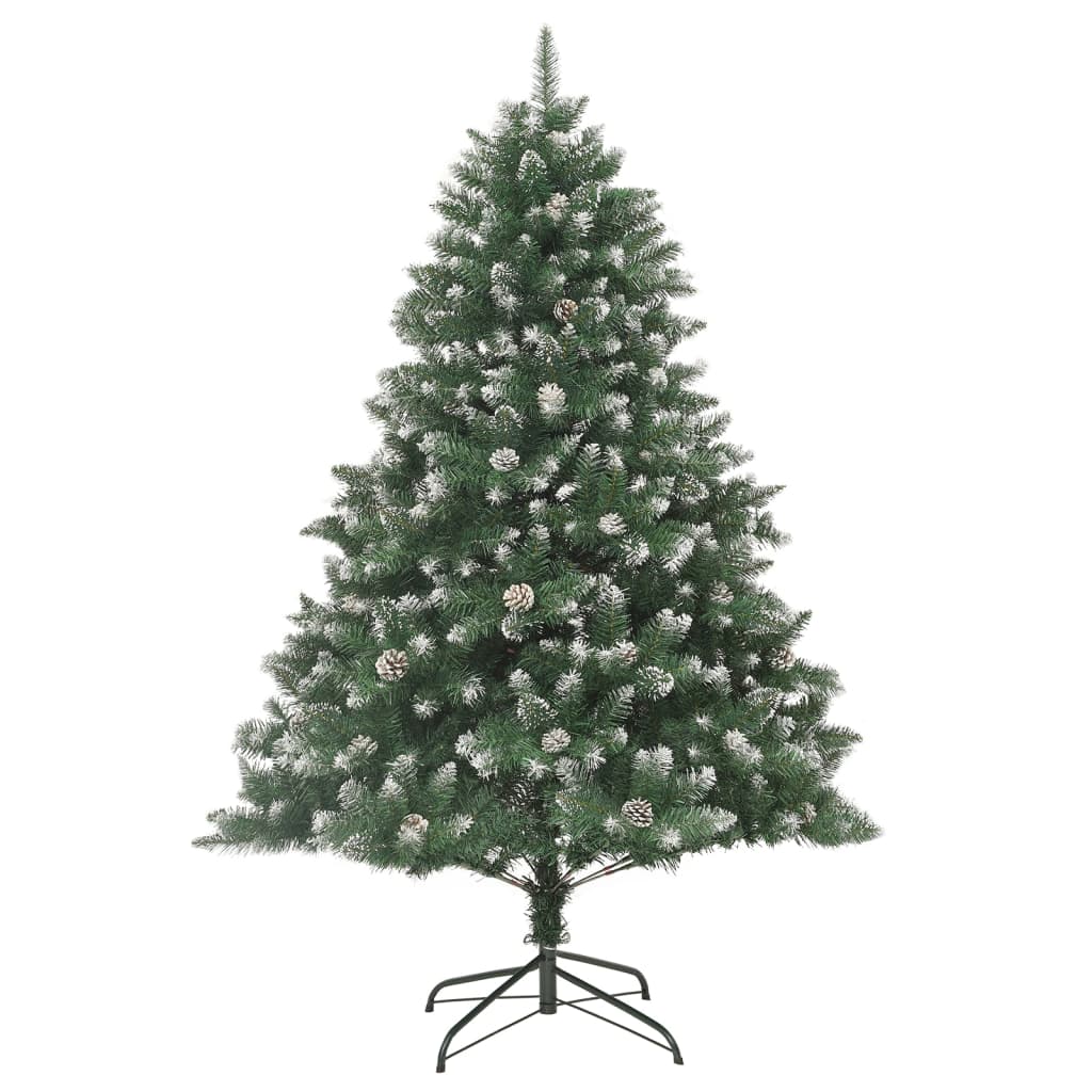 vidaXL Umelý vianočný stromček s podstavcom 180 cm PVC