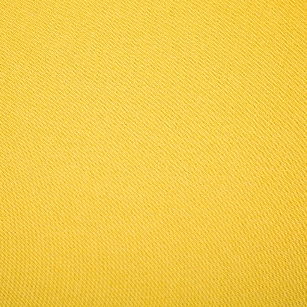 vidaXL Pohovka v tvare L žltá 186x136x79 cm látkové čalúnenie