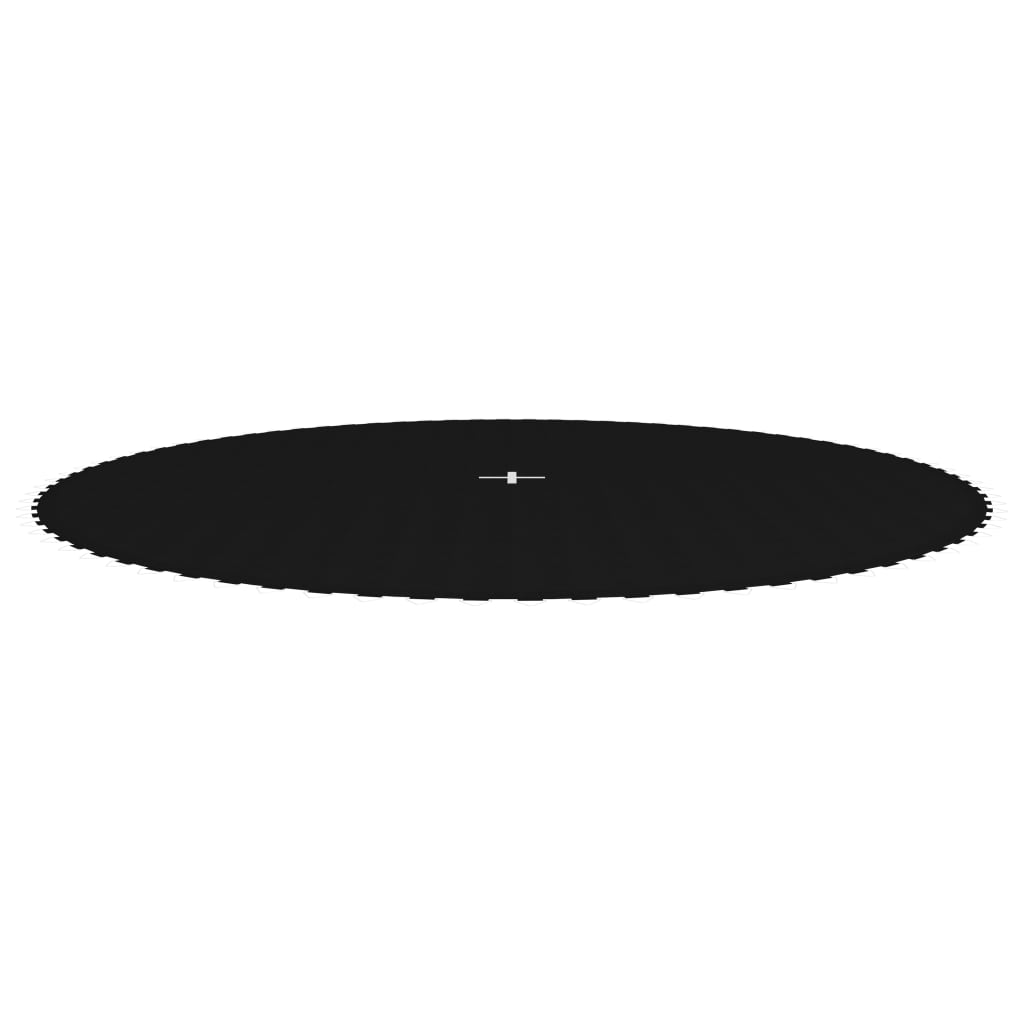 vidaXL Skákacia plocha na 4,27 m okrúhlu trampolínu, látka, čierna