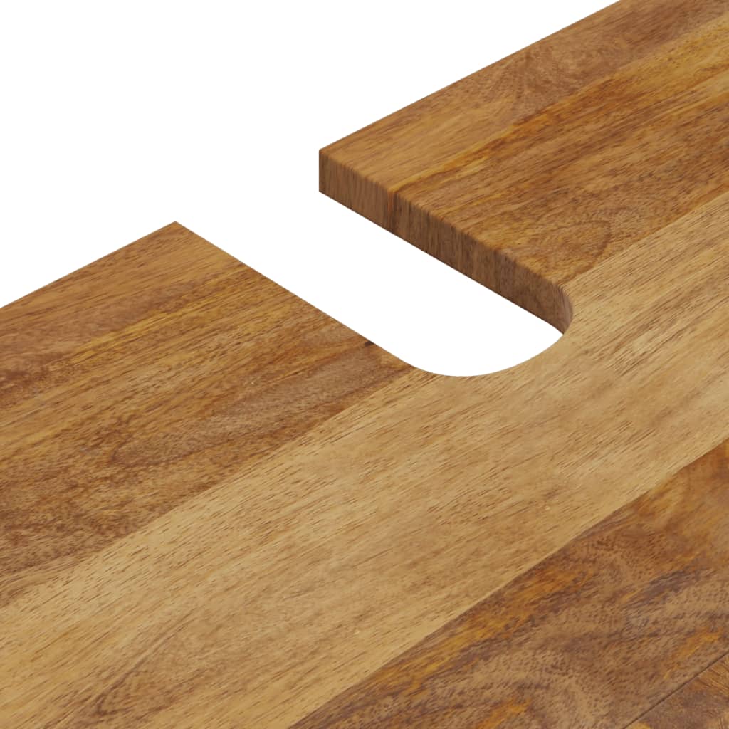 vidaXL 3-dielna súprava kúpeľňového nábytku mangovníkové drevo