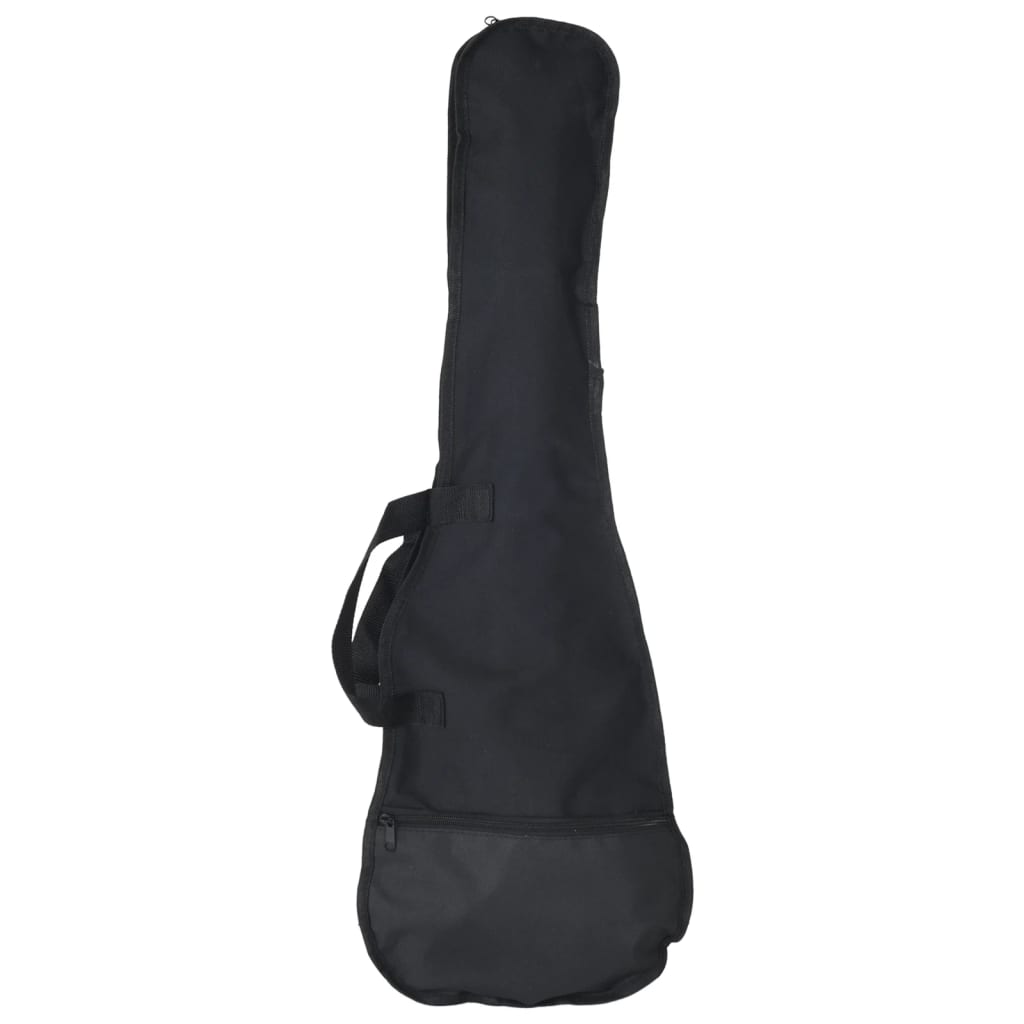 vidaXL Elektrická gitara pre deti s taškou hnedo-čierna 3/4 30"