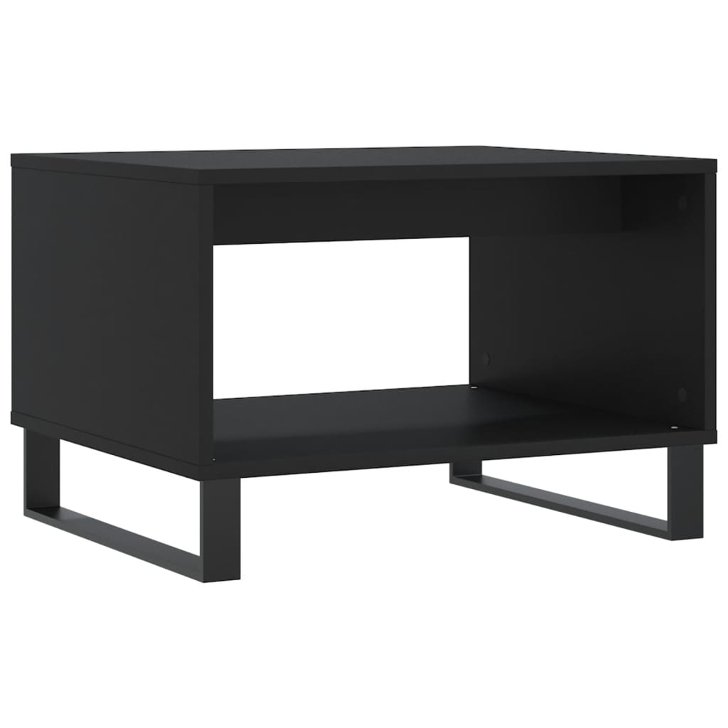 vidaXL Konferenčný stolík čierny 60x50x40 cm kompozitné drevo