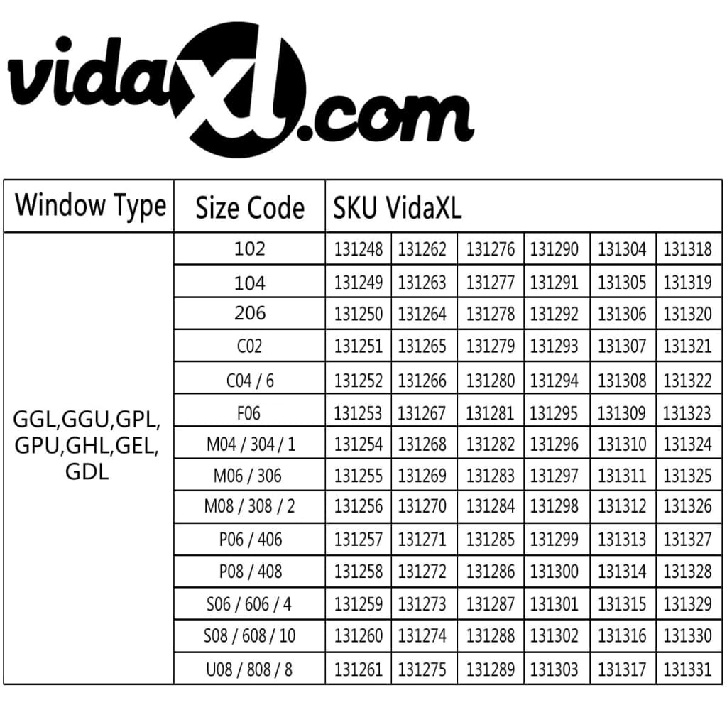 vidaXL Plisovaná roleta, biela M04/304