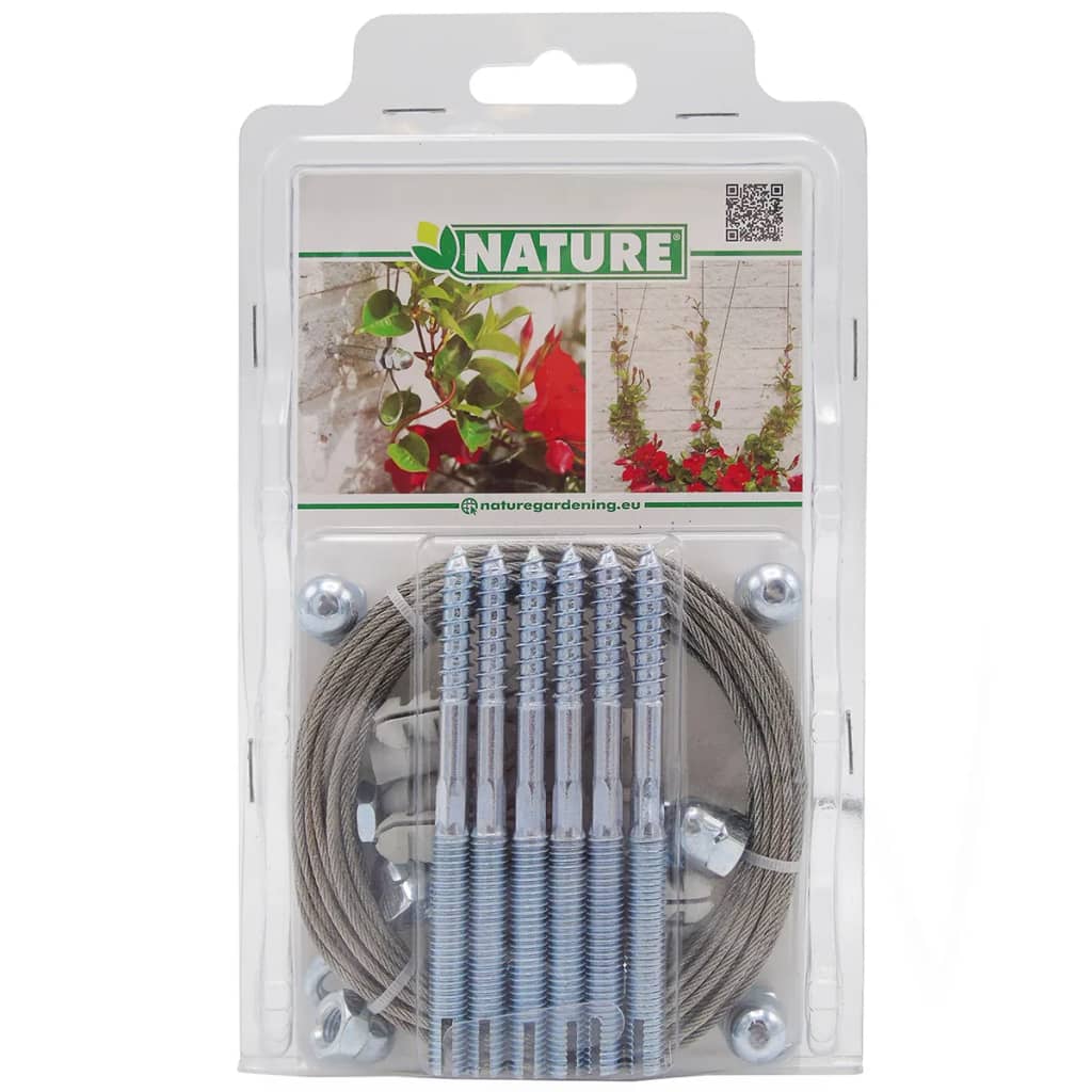 Nature Záhradná drôtená mriežka pre popínavé rastliny, 6040760