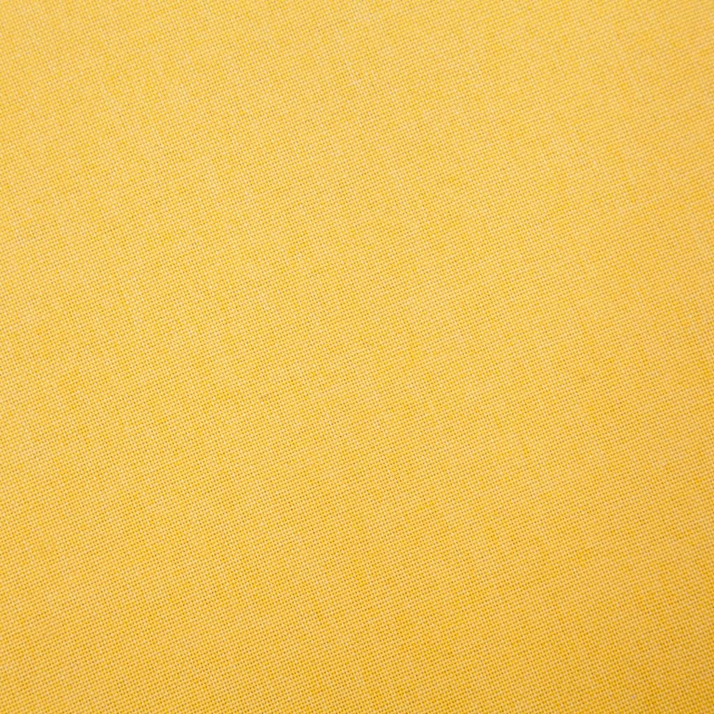 vidaXL Látková 2-dielna sedacia súprava žltá