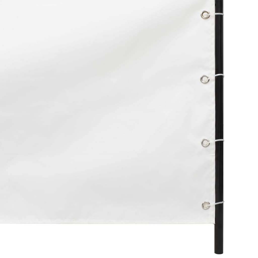 vidaXL Balkónová markíza biela 160x240 cm oxfordská látka