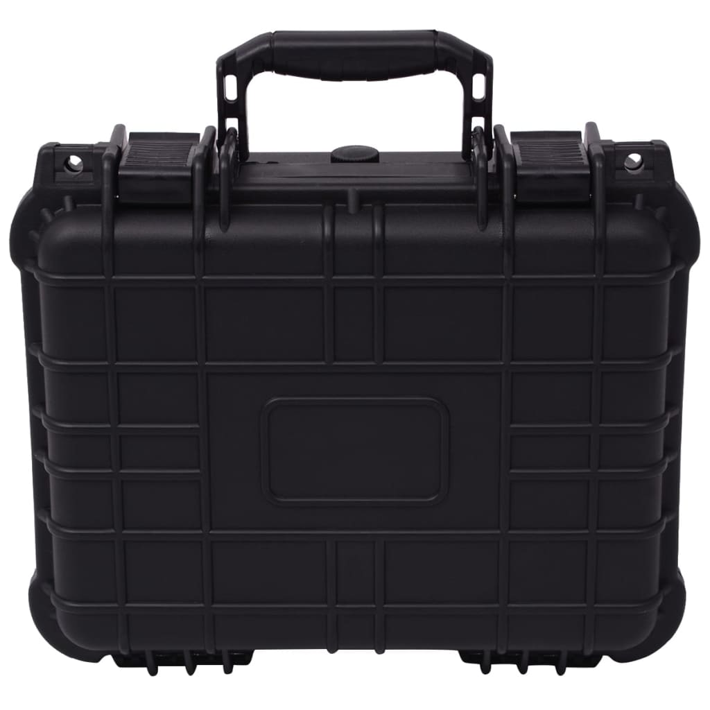 vidaXL Ochranný kufrík na náradie, čierny 35x29,5x15 cm