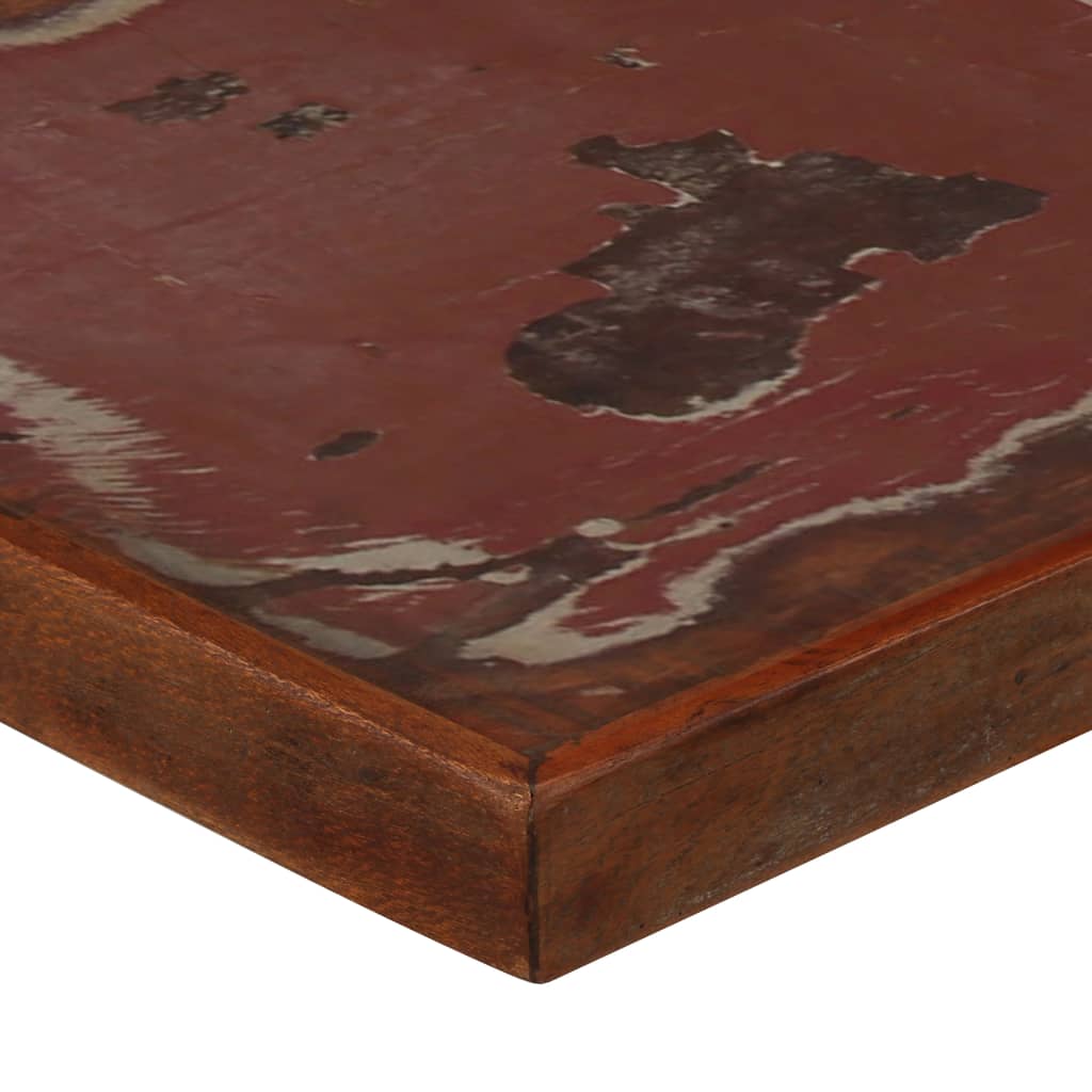 vidaXL Barový stôl, recyklovaný masív, rôznofarebný 120x60x107 cm
