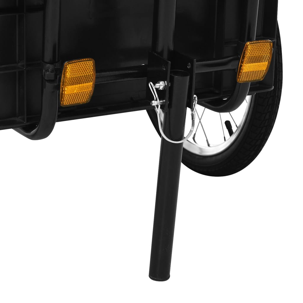vidaXL Nákladný vozík za bicykel/ručný vozík 155x60x83 cm, oceľ, modrý